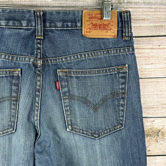 Levi's 515 Bootcut Jeans – Medium Wash, Classic Fit, Size 6‎ - Picture 6 of 6